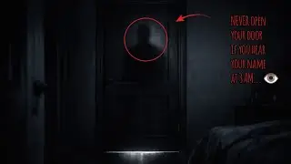 NEVER open your door if you hear your name at 3 AM... 👁️😱
