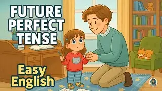 Learn English Grammar | Easy Future Perfect Tense for Beginners 📚 @GetSetEnglish