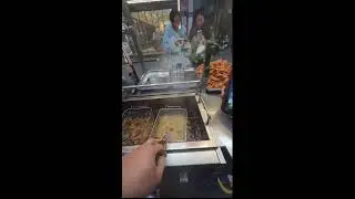 First-Person Fried Chicken Stick Build | Chinese Snack Stall | No Commentary