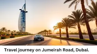 Driving down Jumeirah Road: Experiencing Dubai's Stunning Car Culture
