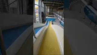 Racer slides Water Slide Aquapark Kladno #waterslide #watertube #tobogan