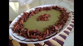 ارخص اكله فى مصر #البصارة #حفلة بصارة من نص كيلو فول Egyptian Bissara