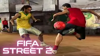 FIFA STREET 2 PS2 — Дриблинг вольный стиль и копья гола