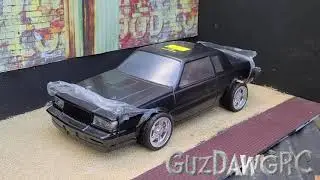 GTEC gets a new GBODY and WHEEL PACKAGE! Buick Grand National body from APlastics on my 4Tec 2.0 VXL