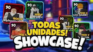 SHOWCASE DE TODOS OS PERSONAGENS DE BLEACH no ANIME CRUSADERS!