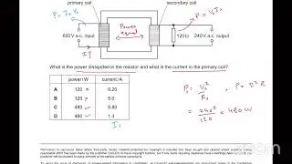 O level Physics 5054 Oct/Nov 2021 Paper 12 Past Paper Solution