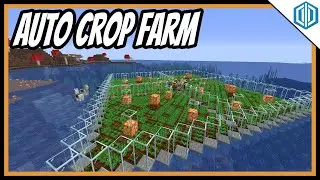 Technical Minecraft - Automatic Crop Farm (Technical Minecraft 1.16 Survival Ep 02)