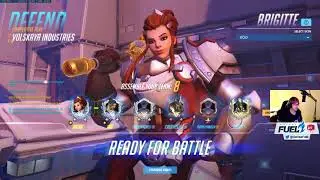 Микки из Overwatch демонстрирует свои навыки игры за Бригитту