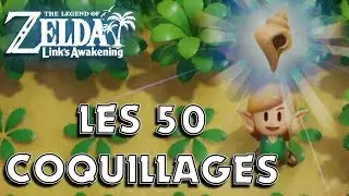 Zelda Link's Awakening : LES 50 COQUILLAGE !