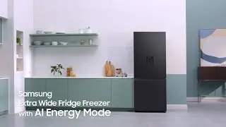 Samsung Extra Wide Fridge Freezer with AI Energy Mode