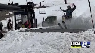 Pebble Creek closes out season with Pond Skim event