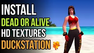 Как установить HD-текстуры Dead or Alive в DuckStation