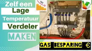 Maak van je MENGVERDELER een Lage Temperatuur Vloerverwarming Verdeler!