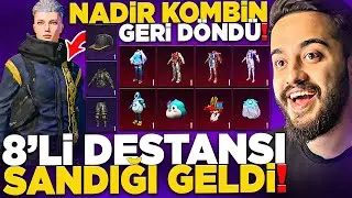 EFSANE NADİR KOMBİN GERİ DÖNDÜ! 8 Lİ DESTANSI SEÇİM SANDIĞI GELDİ! PUBG Mobile