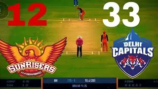 IPL 2024 Delhi Capitals vs Sunrisers Hyderabad T20 Match - Cricket 24 Live -