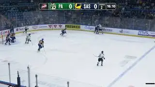 David Lewandowski - Backhand Pass From Boards Leads to Breakout