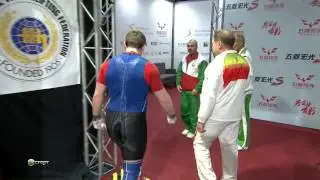 NOVIKAU Mikalai 1s 160 kg cat. 85 World Weightlifting Championship 2013
