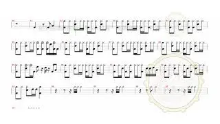 鼓譜供應社－完整免費的動態鼓譜Free Drum score 曾沛慈   不過失去了一點點