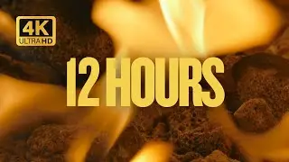 🔥 Fireplace White Noise &ndash; 12 Hours &ndash; Crackling Fire for Sleep & Focus