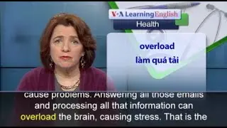 Ph&aacute;t &acirc;m chuẩn - Anh ngữ đặc biệt: Email and Stress (VOA)