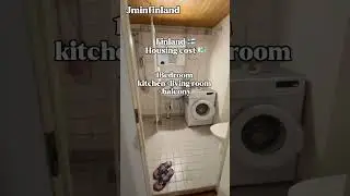 700&euro; +Finland 🇫🇮 housing cost for small family 1Bedroom+kitchen/living room +balcony 💶