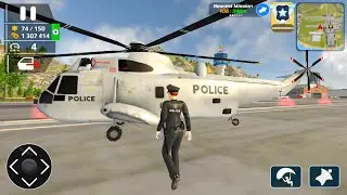 Flying Boeing 747 Airplane King B200 Helicopter Epic Police Car & Boat Crime Chase Gameplay.