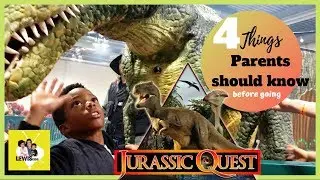 Jurassic Quest 2019 Honest Review | Life Size Dinosaurs |LEWIS KidsTV