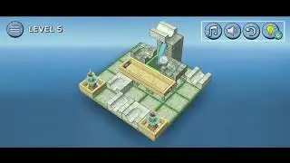 Flow Water Fountain 3d Puzzle Android Gameplay | Android Games | Best Mobile 3d Puzzle Game
