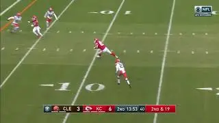 Travis Kelce Swiftly dives into the endzone
