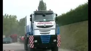 First drive of Tractomas, the world's biggest road truck
