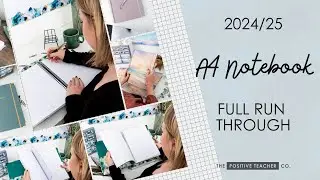 A4 Notebook 2024/25 Full Run Through