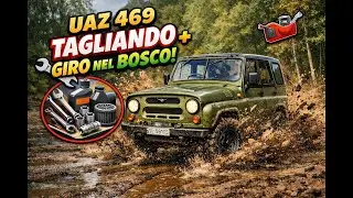 Primo tagliando su mezzo sovietico: UAZ 469 Manutenzione totale fai da te! + Offroad