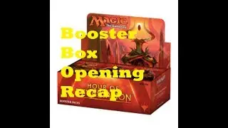 MTG: Hour of Devastation ( MTGHOU ) Booster Box Recap ! Enjoy !