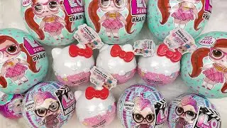 UNBOXING MYSTERY LOL SURPRISE TOYS  LOL Doll Relaxing 45 minutes of ASMR unboxing sounds NO TALKING