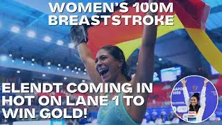 Elendt Charges Lane 1: Sprint to Gold in Women&rsquo;s 100m Breaststroke 🇩🇪🔥