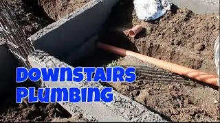 HOUSE BUILDING IN THE PHILIPPINES - EPISODE 22: DOWNSTAIRS PLUMBING