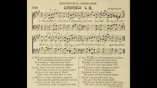 Wherewith, O Lord, Shall I Draw Near (Litchfeld)