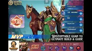 Clash lane GuanYu carry like a pro in HOK | SS Rating Dominance | Pro Guide & Tips Honor of Kings