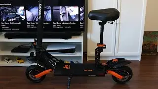 KuKirin G2 Pro - Seat Installation & Folding