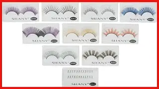 SHANY Eyelash extend - set of 10 assorted reusable eyelashes - Color Frenzy