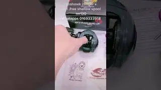 Seahawk stinger x reel ,free shallow spool rm130 Whatapps 0169333918