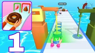 Bakery Stack - Gameplay Walkthrough Part 1  (Android,iOS)