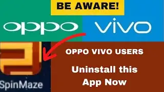 How to Remove Spin Maze app?Oppo vivo mobile|Android phone|Uninstall spin maze app tamil #spinmaze