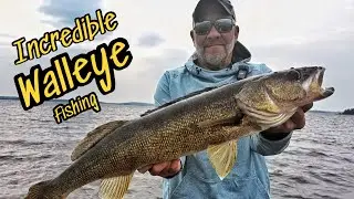 Incredible Walleye Fishing | Ontario Drive To Adventure 