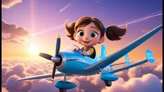 Jet Plane Adventure Song | High-Flying Kids Rhyme with Sounds, Counting & Fun | Fly with Me!