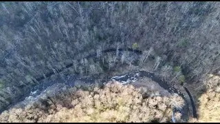 Virginia Creeper Trail - Flying to Trestle 30