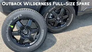 Subaru Outback Wilderness Full Size Spare Tire