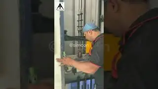 New manual door lift installation