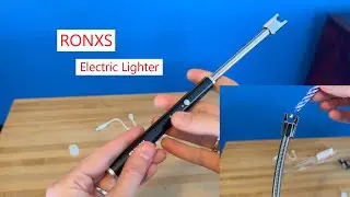 RONXS Electric Lighter, windproof and easy to use! #lighter #electriclighter #windproof