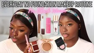 *MY 2024 MAKEUP OBSESSIONS* Natural Everyday No Foundation Makeup Routine For WOC